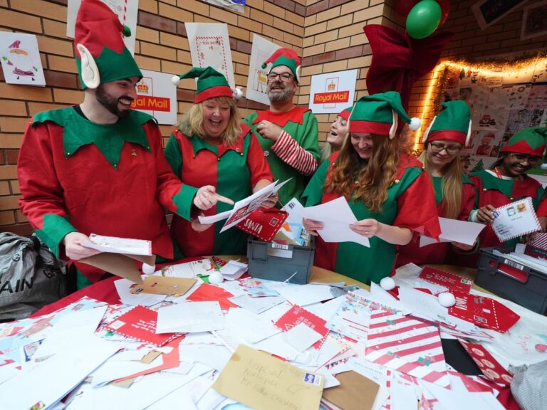 Letters to Santa represent ‘magic of Christmas’, Royal Mail elves say