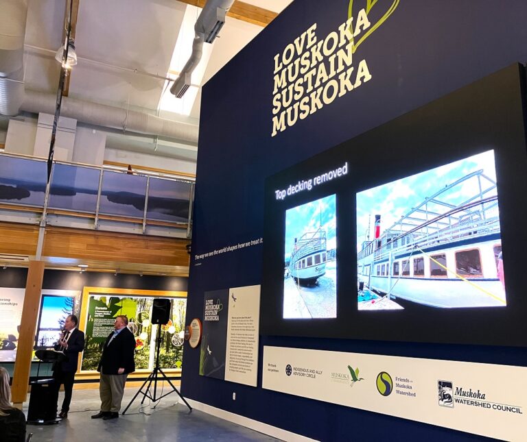 $3.2 MILLION SEGWUN RENO AND MUSKOKA DISCOVERY CENTRE CLIMATE DISPLAY GETS $1.3M FROM PROVINCE – MuskokaTODAY.com