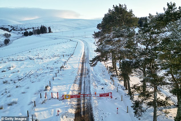 Arctic freeze grinds Britain to a halt: London set to plunge to -6C with flights grounded, ‘do not travel’ rail warning and roads blocked – as UK braces for coldest night of winter