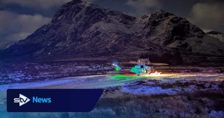 Climber suffered hypothermia in Glencoe before being rescued and made bus home