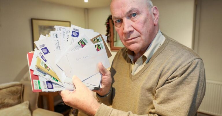 Man from Knighton-on-Teme left without post by Royal mail