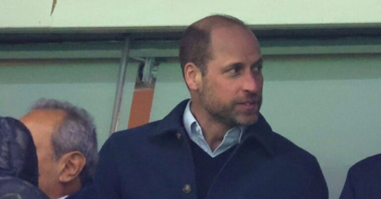 Prince William spotted in Birmingham and royal looked a ‘bit tense’