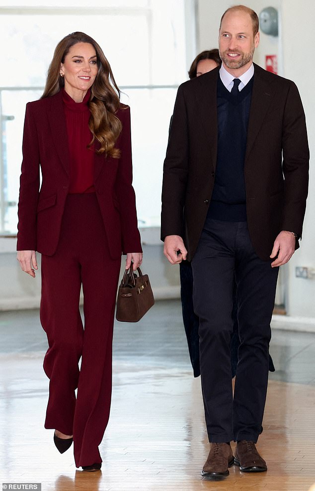 Princess of Wales tells NHS volunteers cancer treatment was ‘daunting’ during surprise hospital visit with William