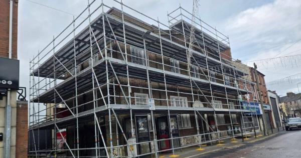 Refurbishment of historic old Post Office building begins – Photo 1 of 1