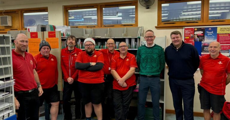Royal Mail Borders staff thanked by Borders MSP and MP