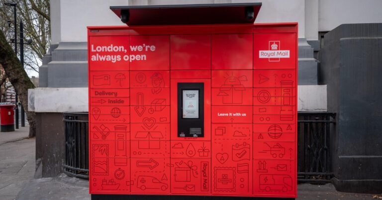 Royal Mail and Post Office announce parcel locker trial