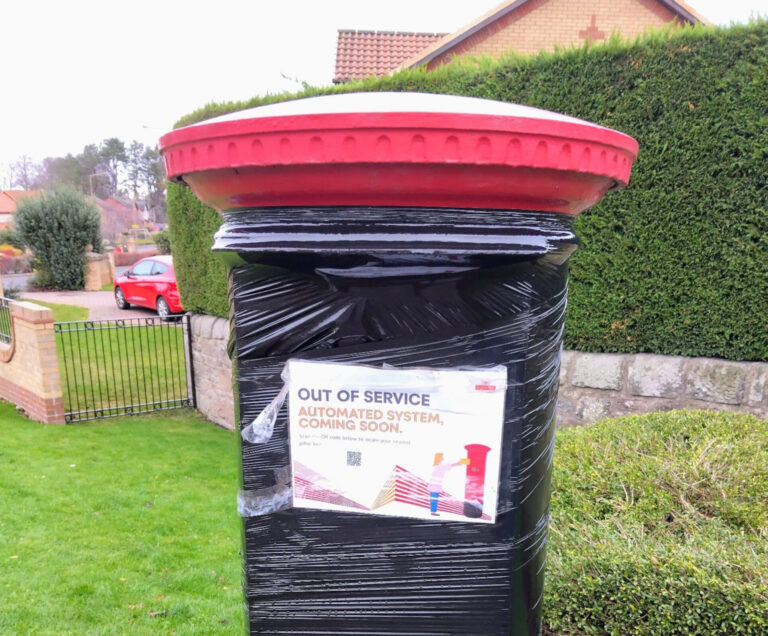 Royal Mail begin rollout of digital “post boxes of the future” in Edinburgh