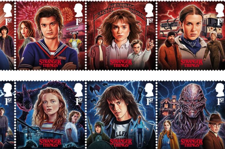 Royal Mail celebrates Stranger Things finale with stamp set – Evening Standard