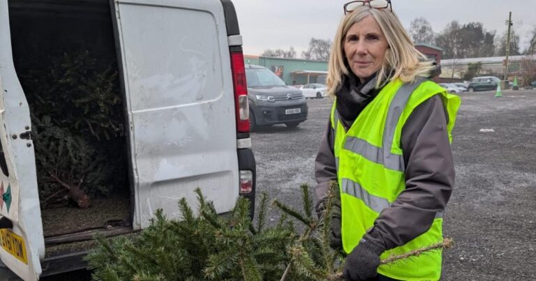 Strathcarron Hospice raises funds from tree recycling