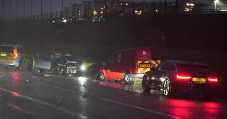 Sussex man on horrifying moment stolen Royal Mail van crashed