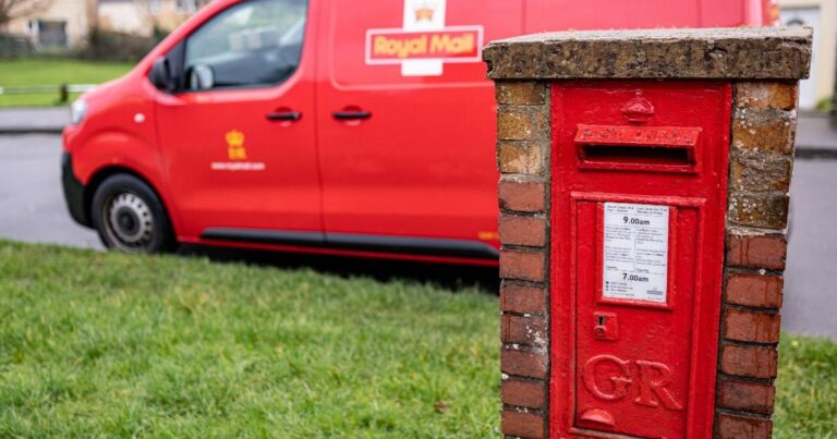 All 111 UK postcodes affected by Royal Mail delays today