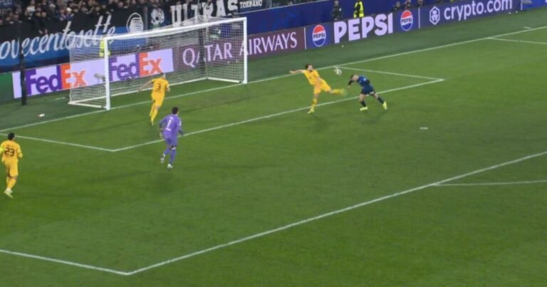 Champions League tie ends in chaos with three red cards and blood pouring from star’s head | Football | Sport