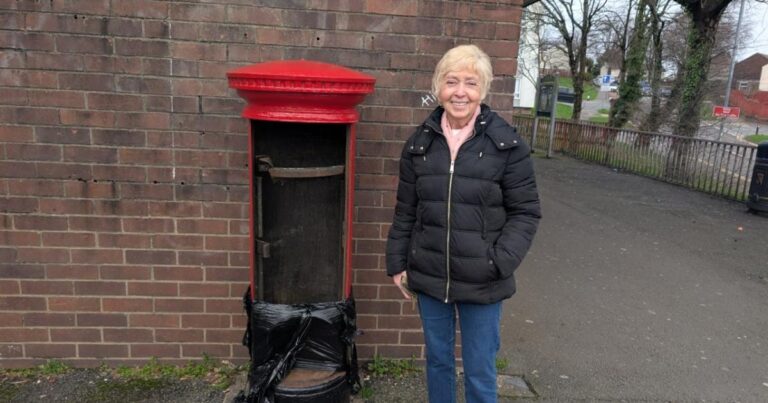 Cwmbran reacts as town’s historic red post boxes removed