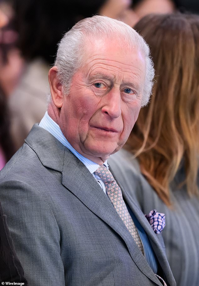 Keeping calm and carrying on… the King and Camilla on a day of royal strain