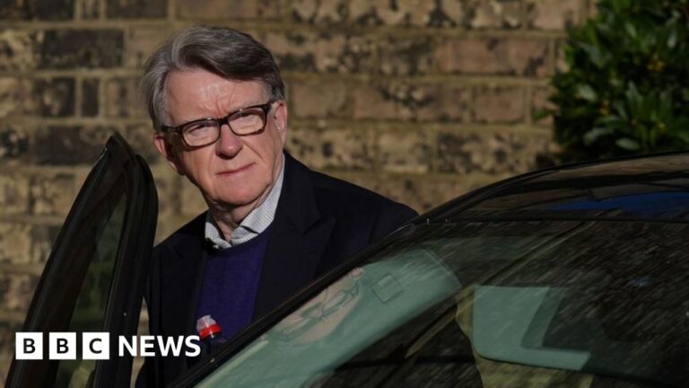 Lobbying firm co-founded by Mandelson on brink of collapse – BBC