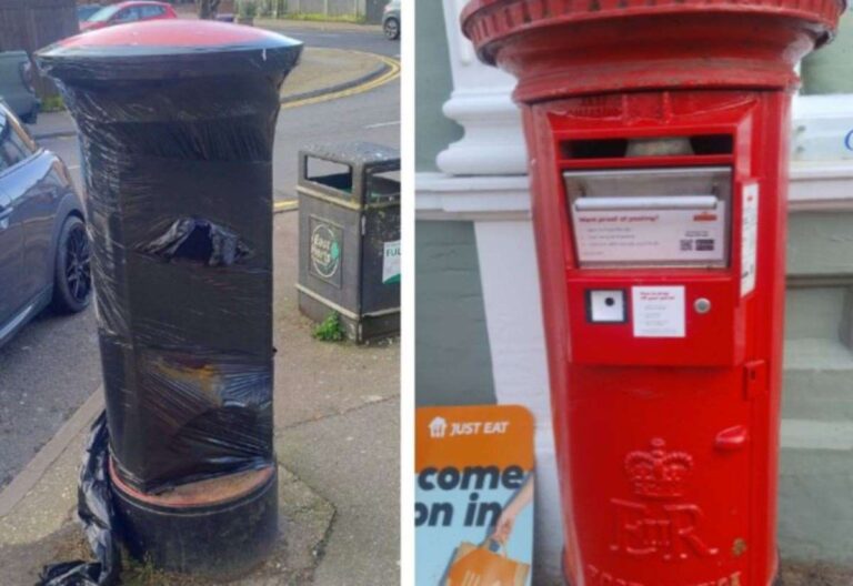 Royal Mail upgrades postboxes in Bishop’s Stortford area with new design featuring solar panel, scanner and drawer for parcels