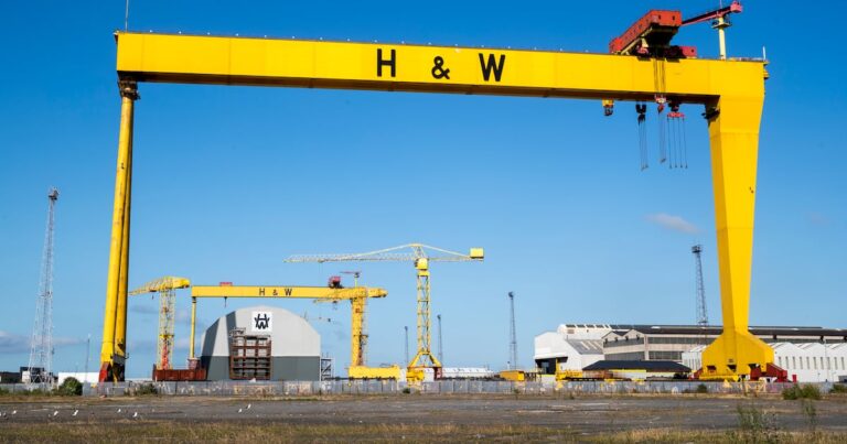 Royal Mail’s Belfast distribution hub set to relocate to site under city’s landmark shipyard cranes – The Irish News