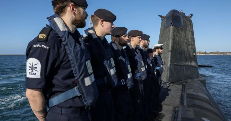 Royal Navy submarine HMS Anson arrives in Australia