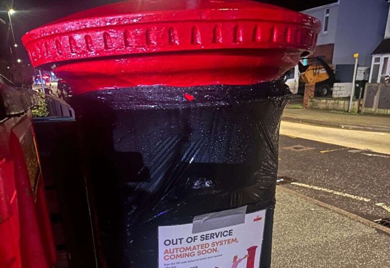 Why Royal Mail postboxes are being taped up across Kent