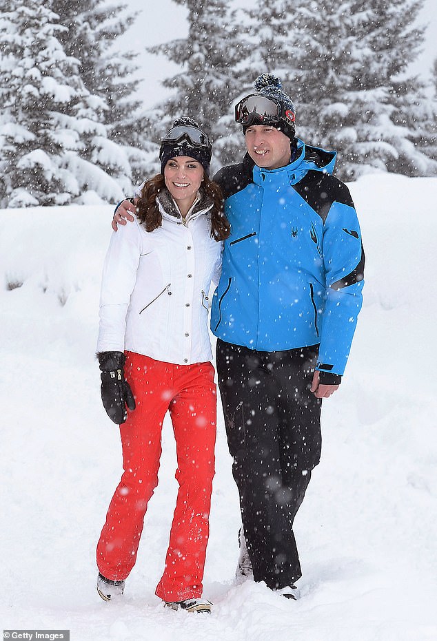 William and Kate slope off for a ski break in the French Alps