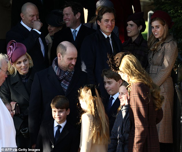 Beatrice’s ‘awkward’ Christmas with Kate and William: Princess showed feelings of ‘dislike’ towards the couple weeks after her father was stripped of his titles, body language expert claims 