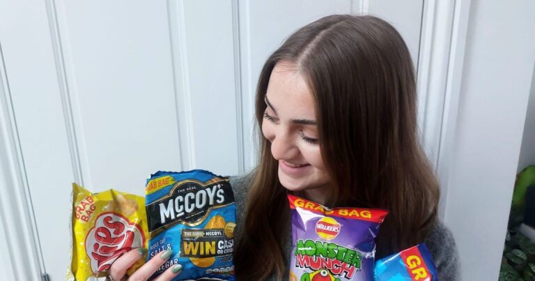 I counted crisps in Walkers, Quavers, Wotsits, Hula Hoops and more – one had less than 15