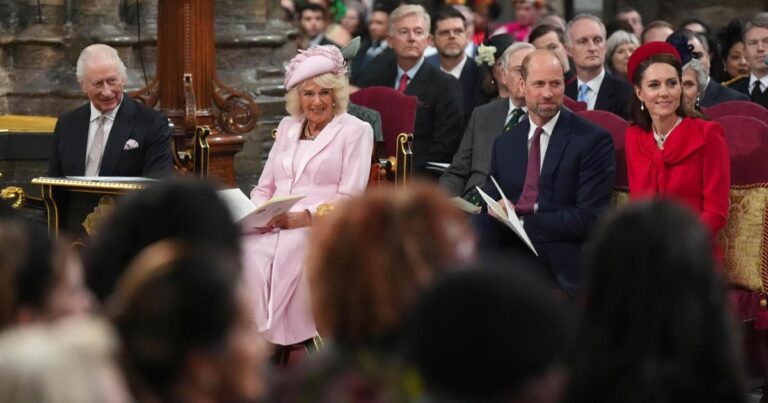 King to lead royal family at Commonwealth Day service