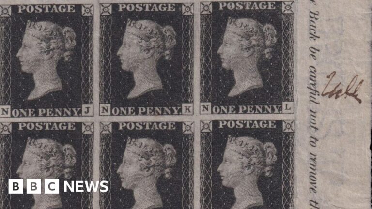 Penny Black stamps to sell in Bristol for up to £200k