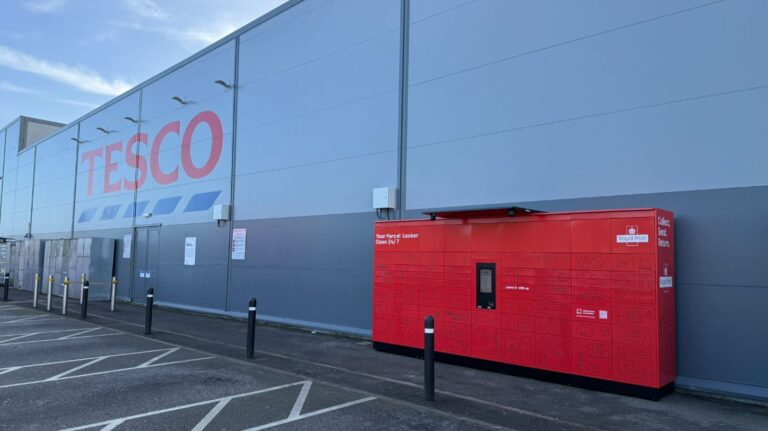Royal Mail rolls out locker trial at multiple Tescos