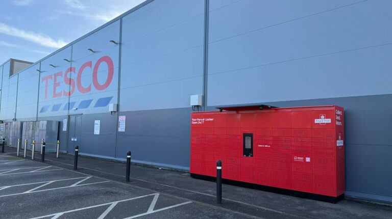 Tesco is teaming up with Royal Mail to launch 24/7 self-service lockers at these 9 UK locations
